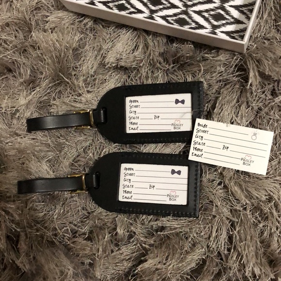 Luggage tags “honeymoon bound” - Picture 2 of 3